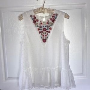 Francesca’s floral tank